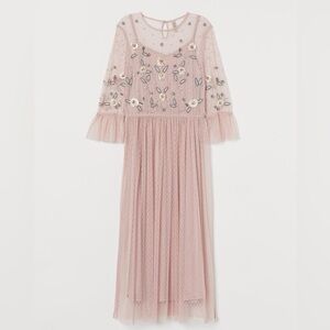 ♡ 𝖧&𝖬 ♡ 𝖯𝗈𝗐𝖽𝖾𝗋 𝖯𝗂𝗇𝗄 𝖡𝖾𝖺𝖽𝖾𝖽 𝖬𝖾𝗌𝗁 𝖬𝗂𝖽𝗂 𝖣𝗋𝖾𝗌𝗌